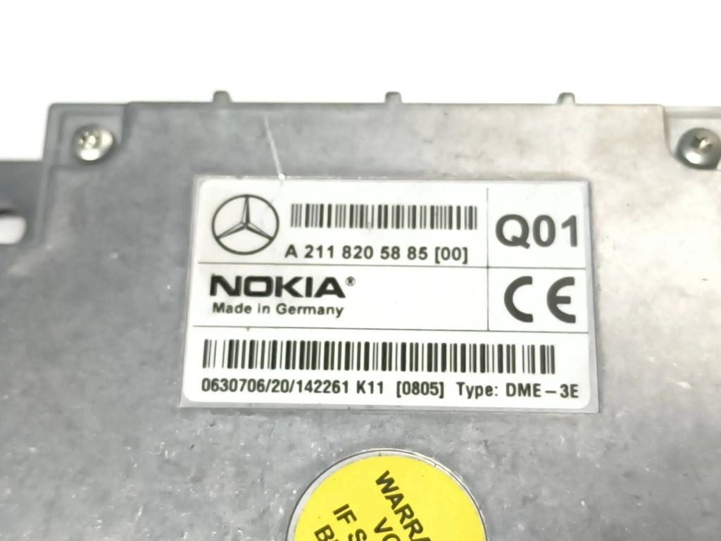 Mercedes-Benz W211 2003 Phone control unit module A2118205885