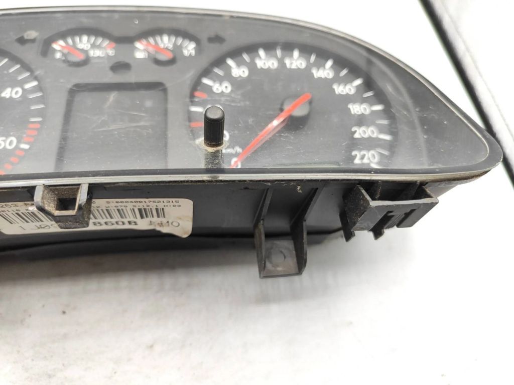 1J0919860B Volkswagen Golf IV 2002 Diesel speedometer instrument cluster