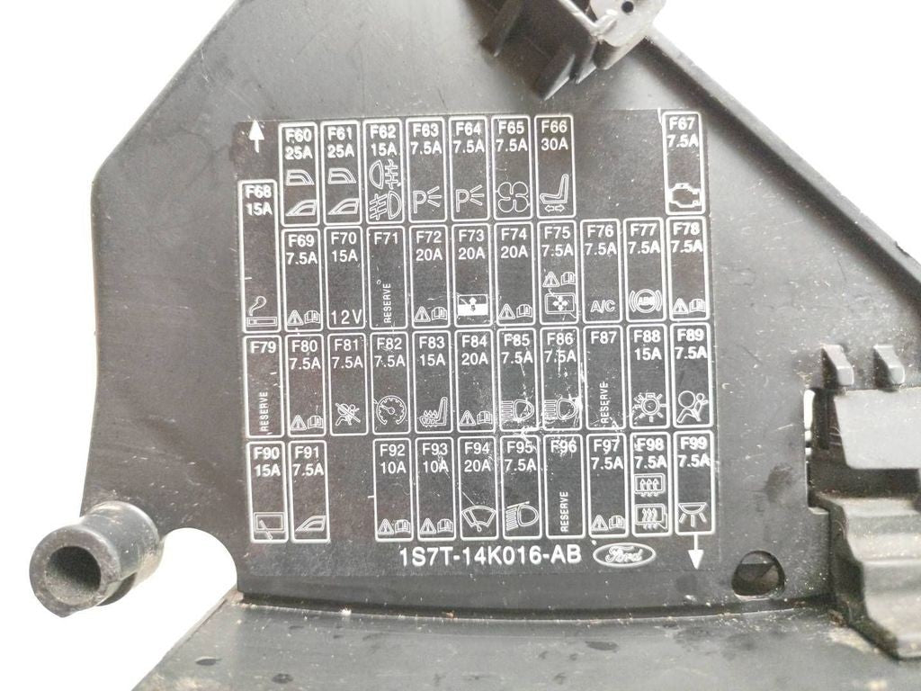 Ford Mondeo Mk III 2002 Front Panel Fuse Box Storage 1S7T14K016AB