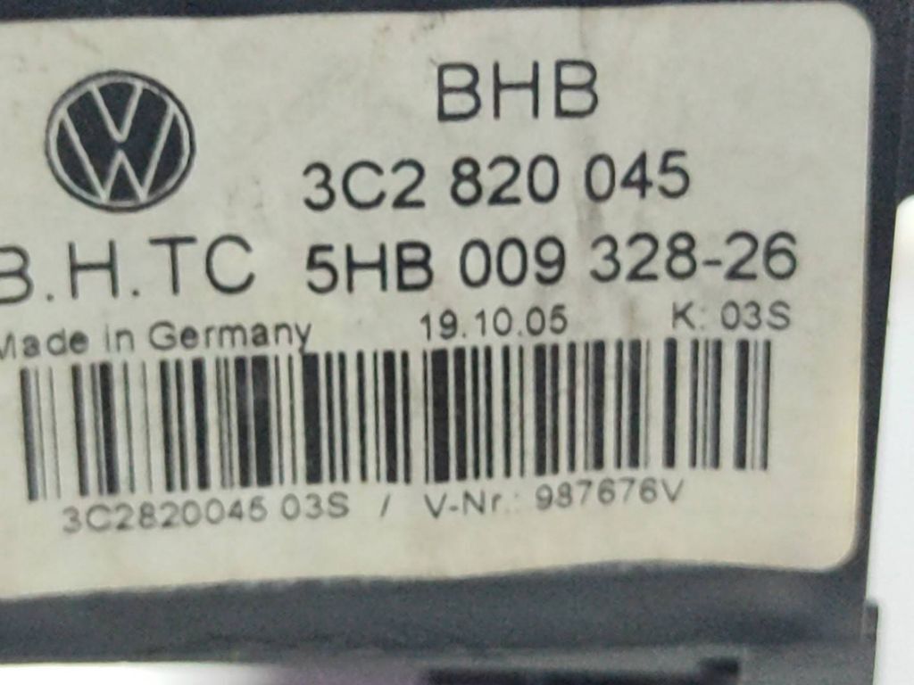 Volkswagen PASSAT B6 2006 Climate control unit module 3C2820045