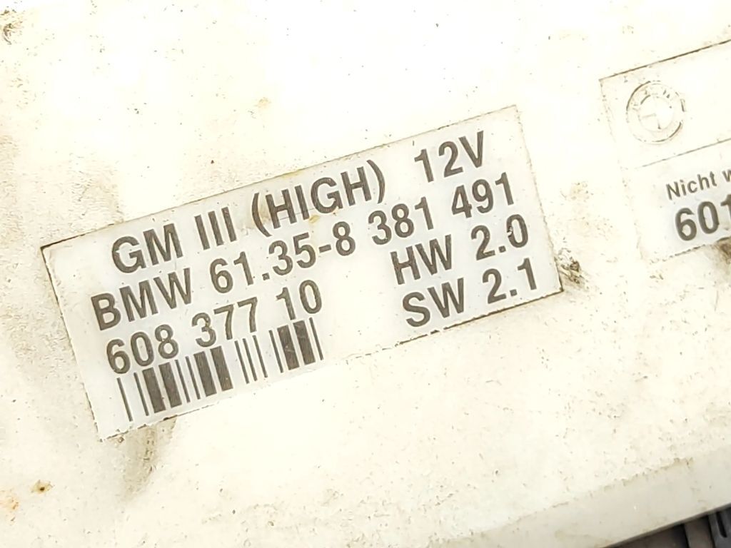 BMW 5 Series E39 1999 Comfort convenience body module unit 61358381491