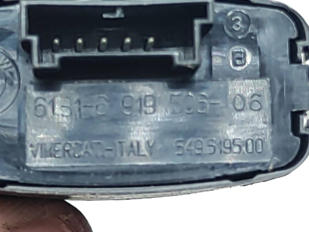 BMW 5 E60 E61 2008 Hazard light switch 6919506