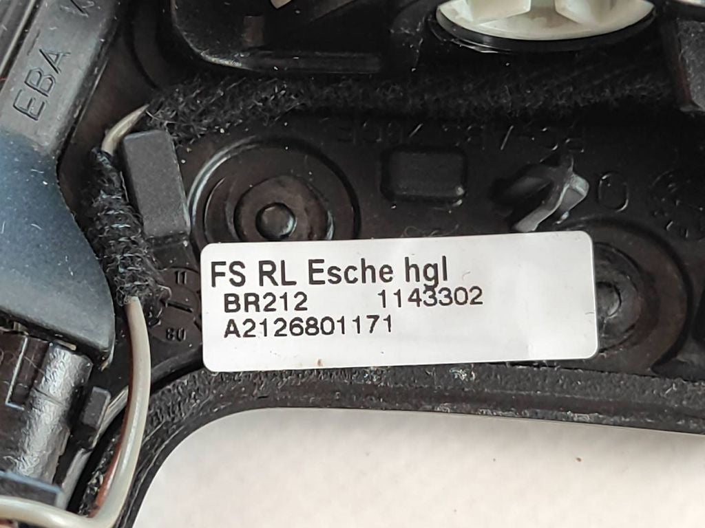 Mercedes-Benz E W212 2009 dashboard side air vent grill trim A2128300254