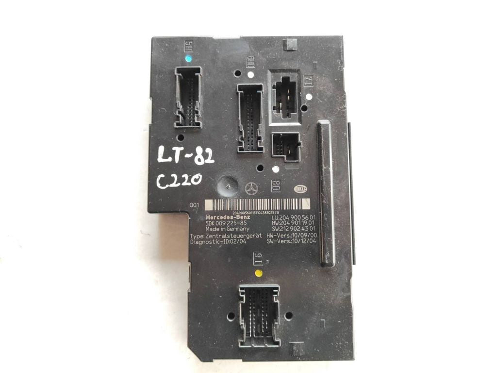 Mercedes-Benz C W204 2012 Diesel SAM control unit 2049005601