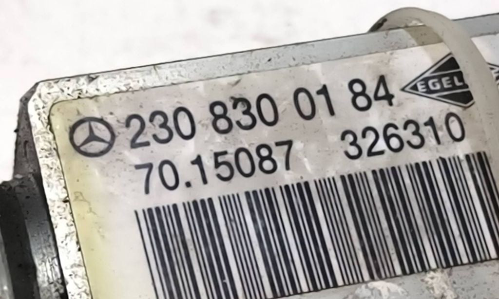 Mercedes-Benz E W211 2002 Air conditioning AC expansion valve 2308300184