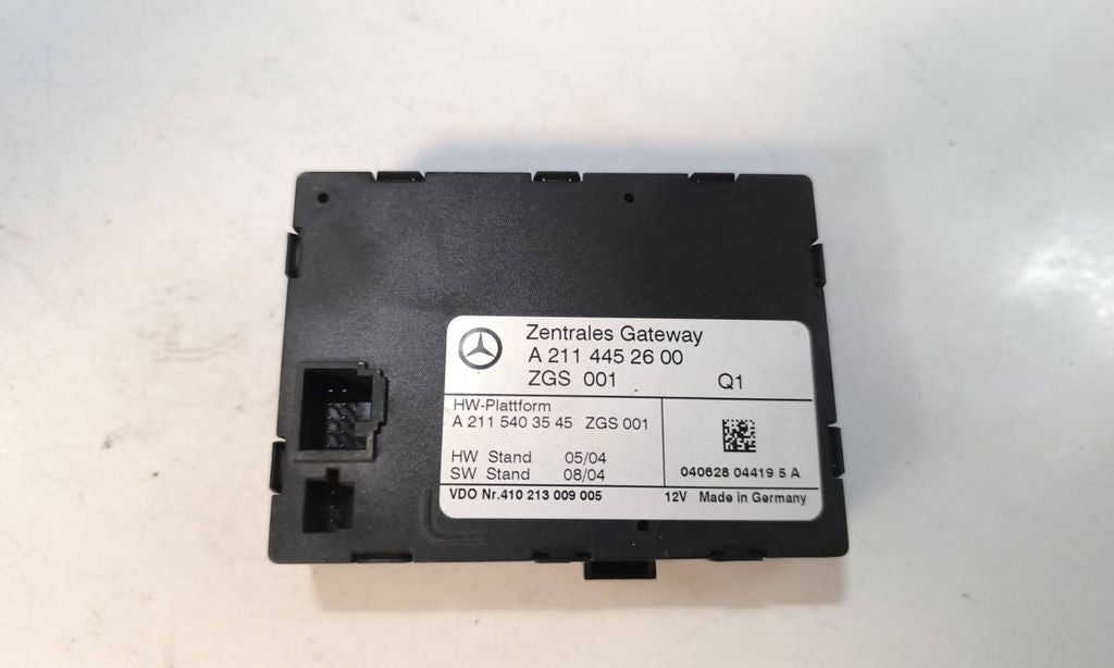 Mercedes-Benz E W211 2004 Petrol Gateway control module A2114452600