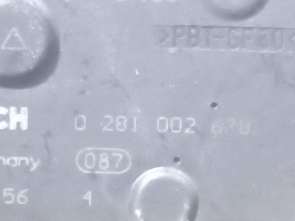 Mercedes-Benz ML W164 2007 Diesel throttle valve 0281002678