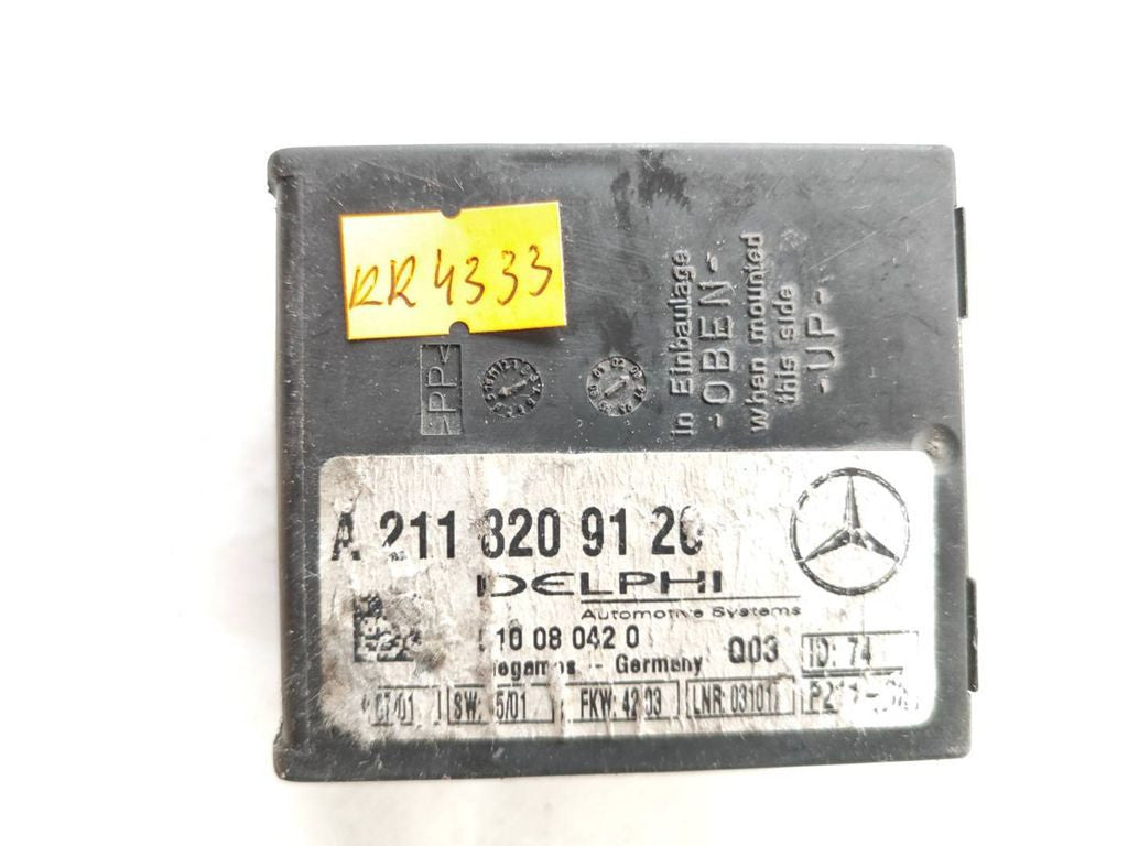 Mercedes-Benz S W220 2003 Alarm control unit module A2118209120