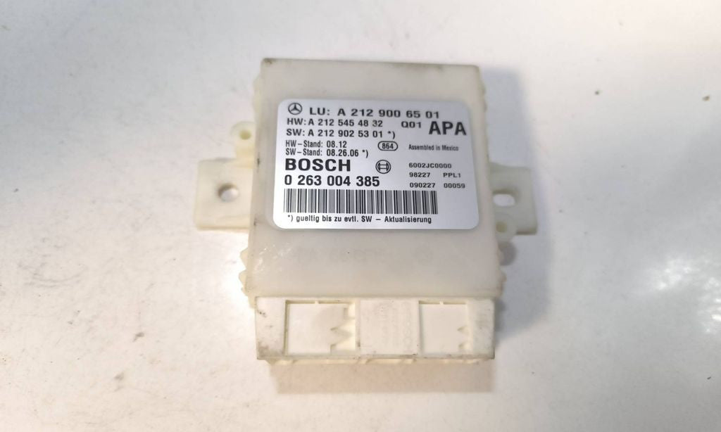 Mercedes-Benz E C207 W207 2011 Parking PDC control unit module A2125454832