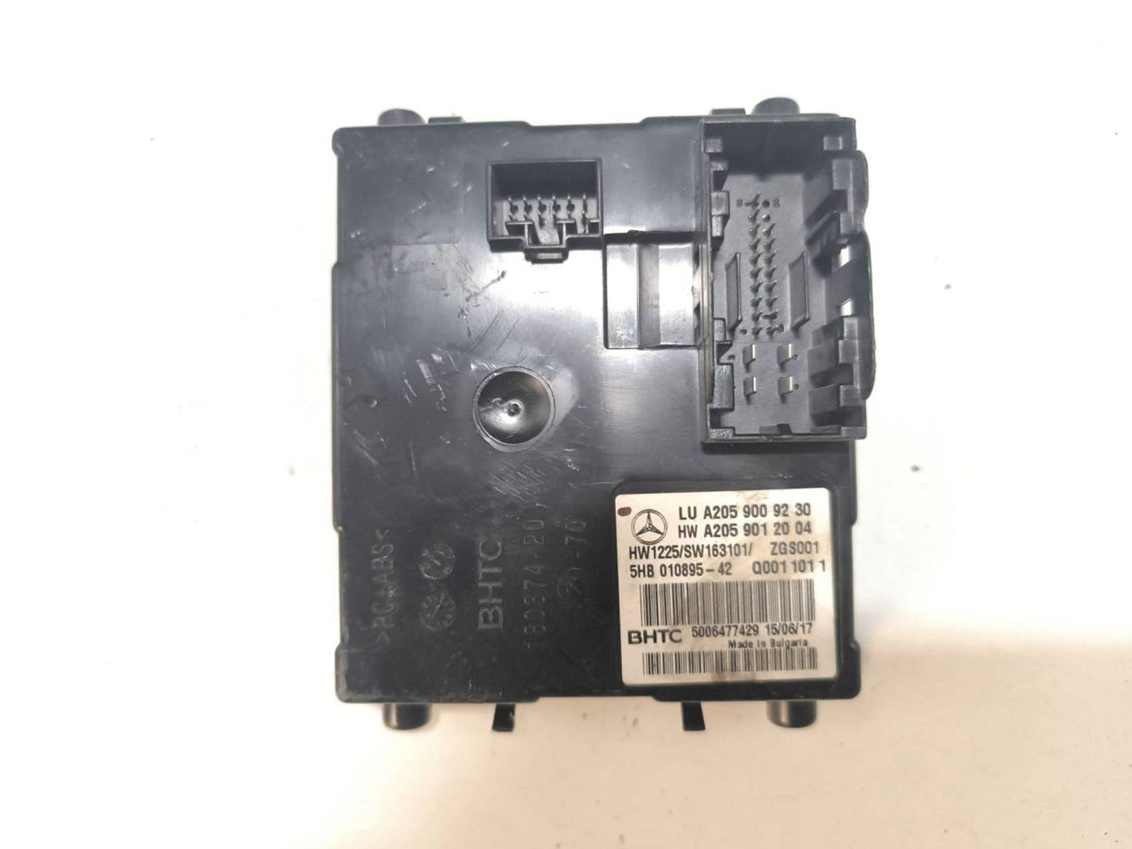 Mercedes-Benz C W205 2017 Climate control unit module A2059009230