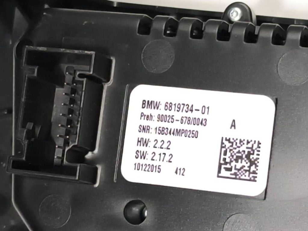 BMW X5 F15 2016 Climate control unit module 6819734