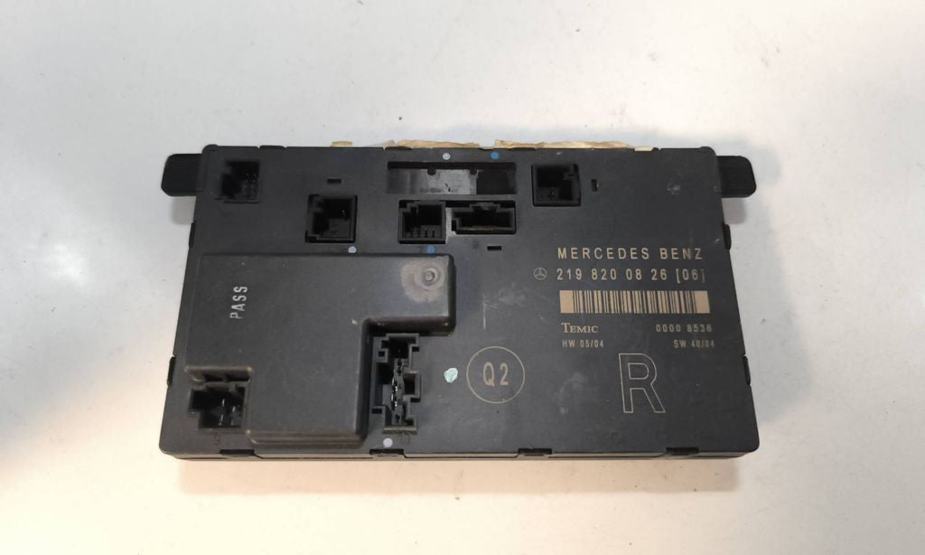 Mercedes-Benz CLS C219 2005 door control unit module 2198200826