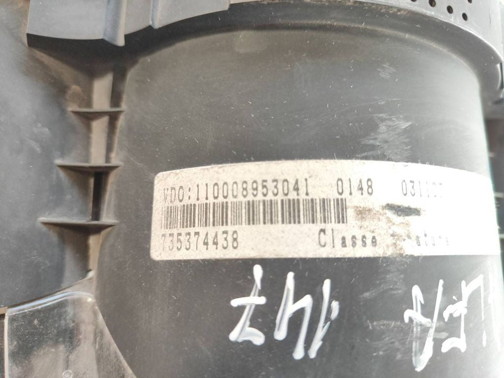 Alfa Romeo 147 2002 RHD Diesel speedometer instrument cluster 735374438