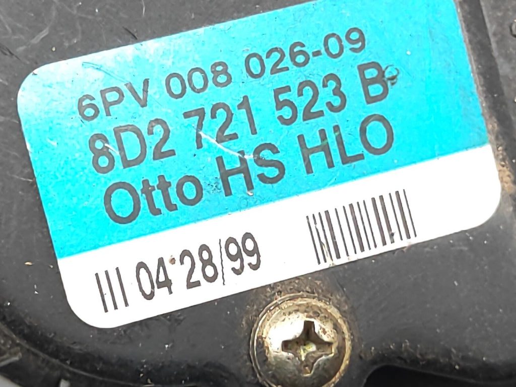 Volkswagen Passat B5 1999 LHD Accelerator Pedal Sensor 8D2721523B