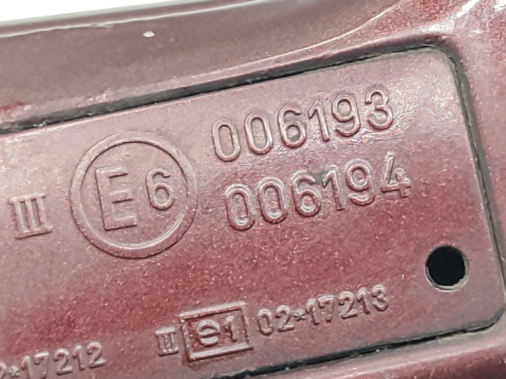 BMW 5 Series E34 1990 LHD Front Right Side Electric Mirror E6006193 E6006194 RED