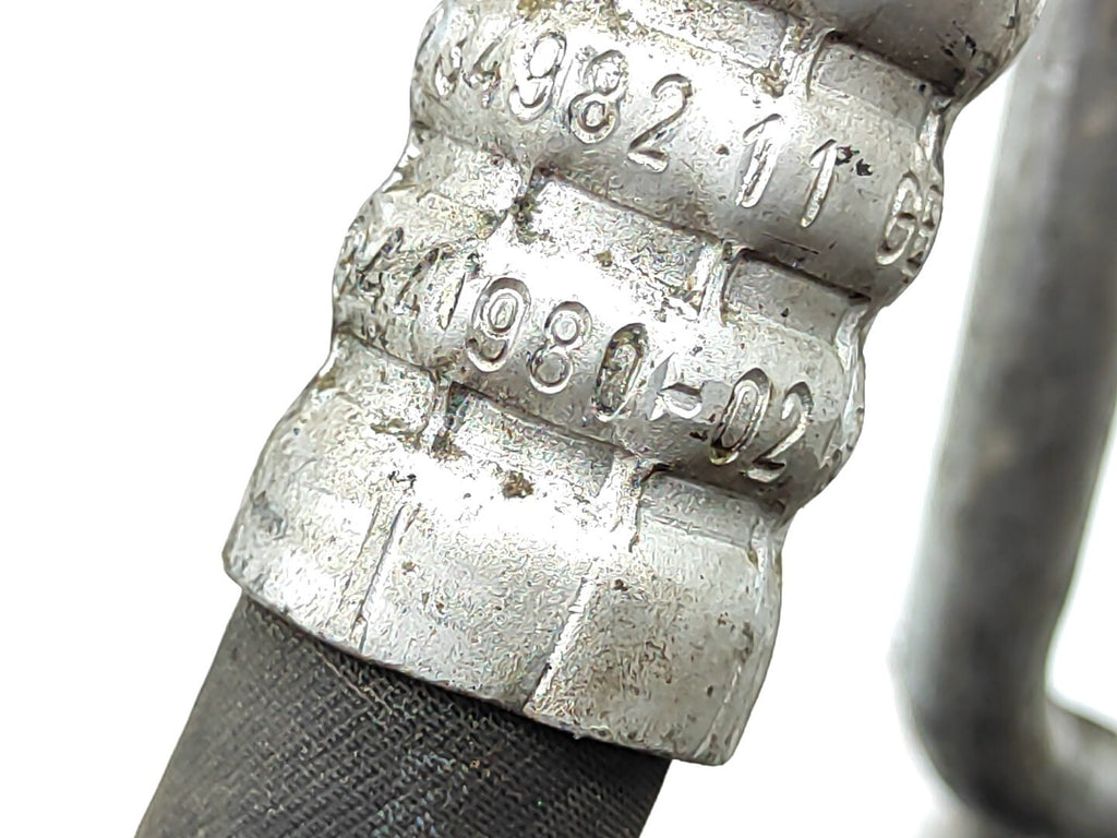 BMW E61 530D 170kW 2006 Air con AC pipe hose line 6944980 694498002