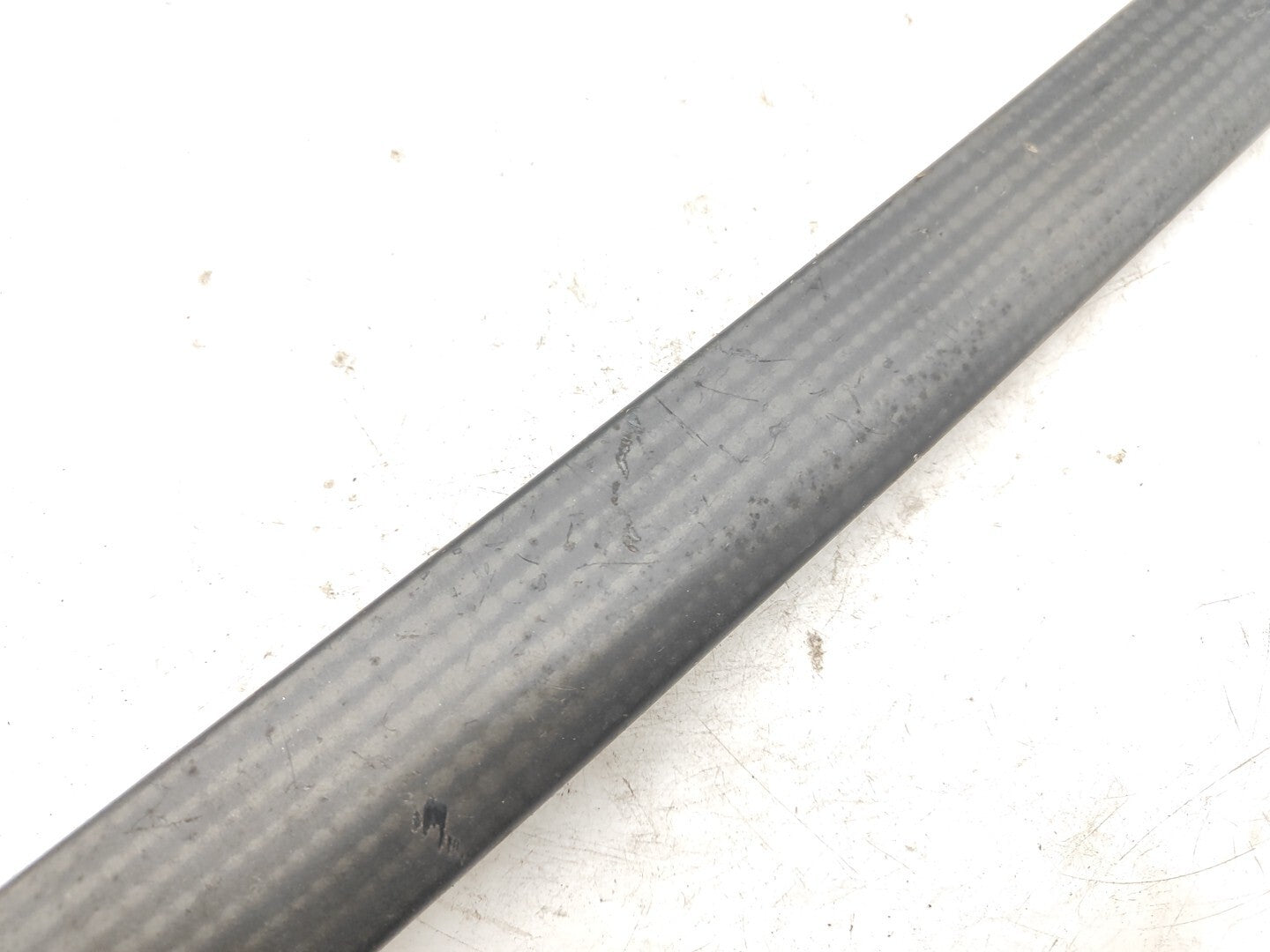 BMW 3 Series E46 1999 LHD Front Right Door Card Stripe Trim Carbon 8213994