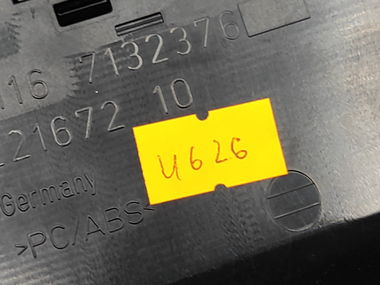 BMW 3 Series 330D 170kW E90 E91 Dashboard Panel Ashtray 51167132376