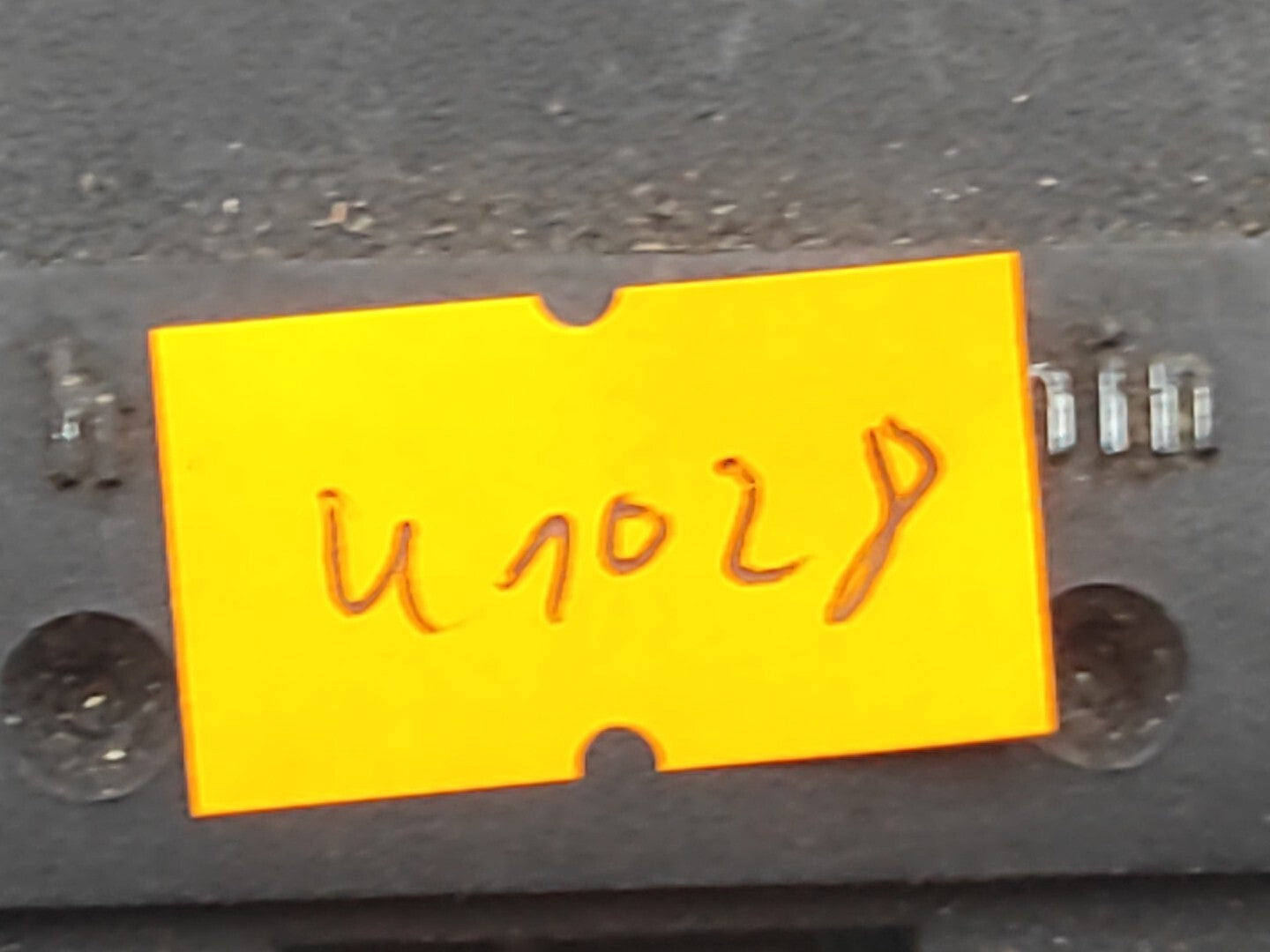 BMW 3 Series E30 318i Front Dash Panel Digital Clock Unit 1367683