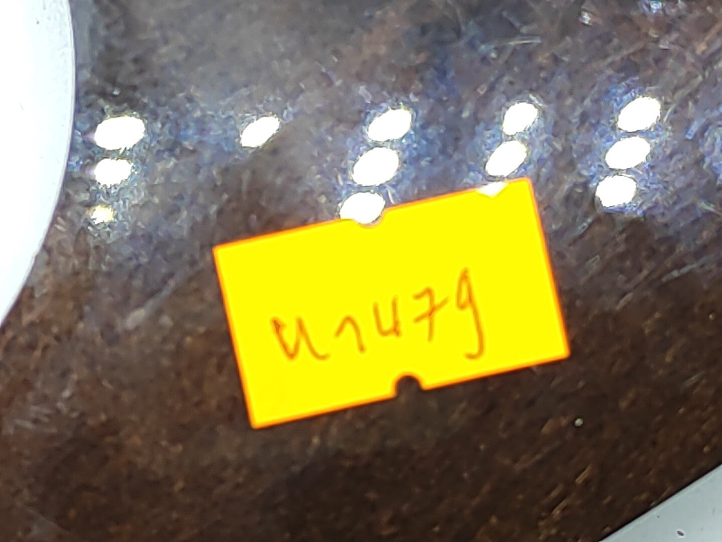 BMW 5 Series E61 530D 170kW 2007 LHD Center Console Wood Trim 6951130