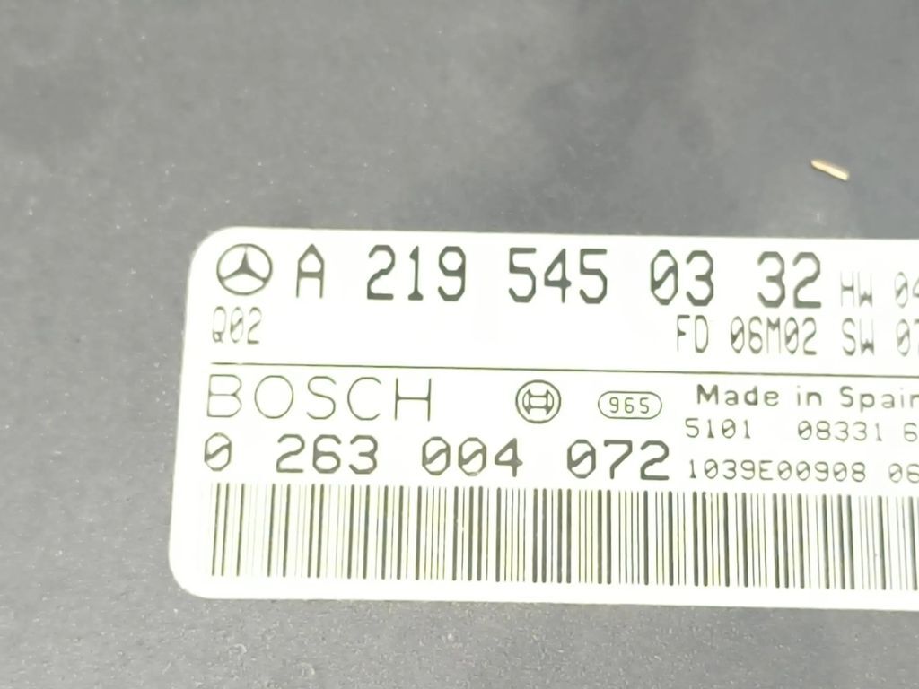 Mercedes-Benz E W211 2003 Parking PDC control unit module A2195450332 