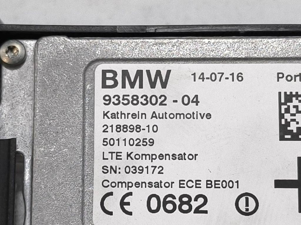 BMW X5 F15 2018 control units modules 9358302 