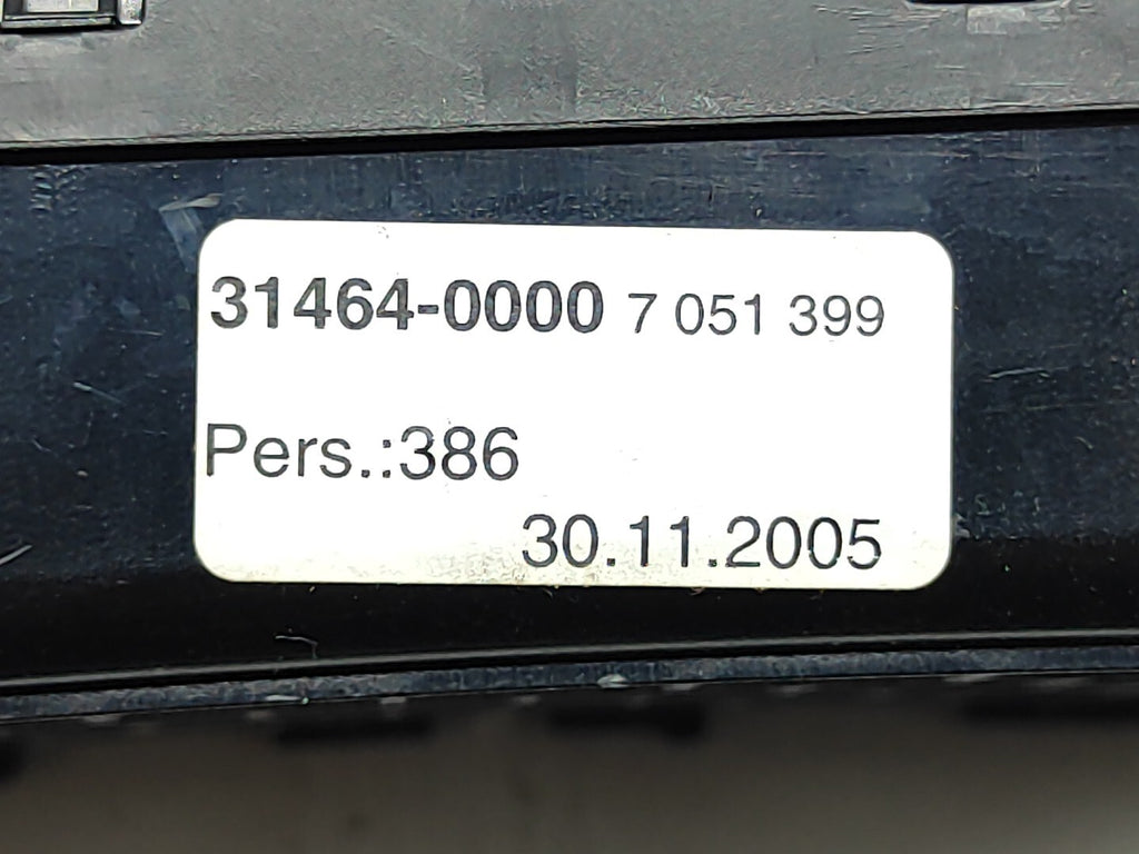 BMW 5 Series E61 530D 170kW 2006 LHD Front Dash Panel Storage 7051399