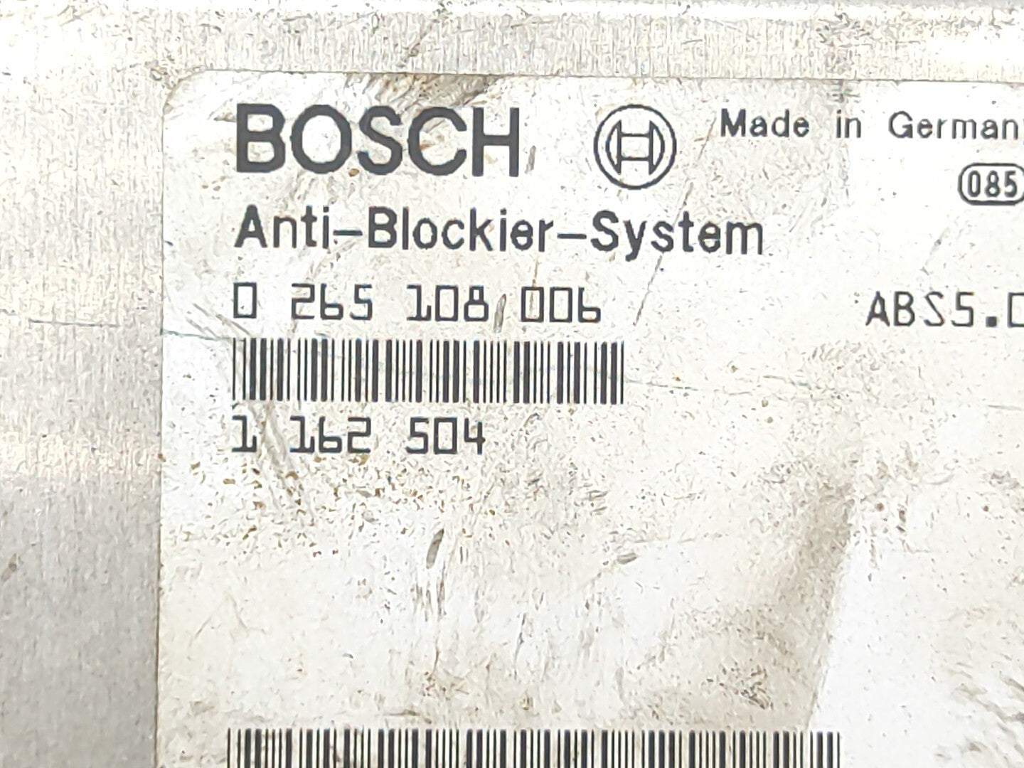 BMW 5 Series E34 TDS ABS Control Unit Module ECU 0265108006 1162504