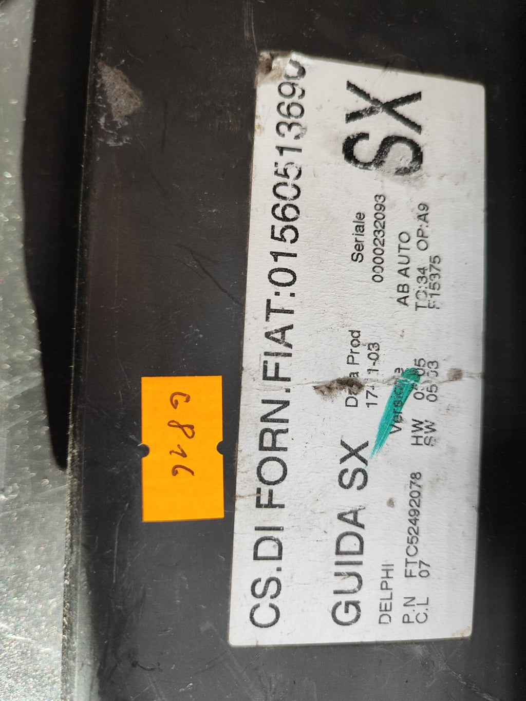 Alfa Romeo GT 2.0JTS 122kW 2008 LHD Dash Climate Control 01560513690