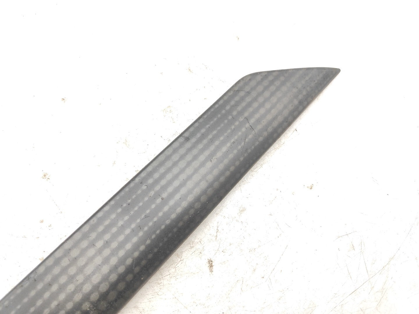 BMW 3 Series E46 1999 Rear Left Door Card Stripe Trim Carbon 8213995