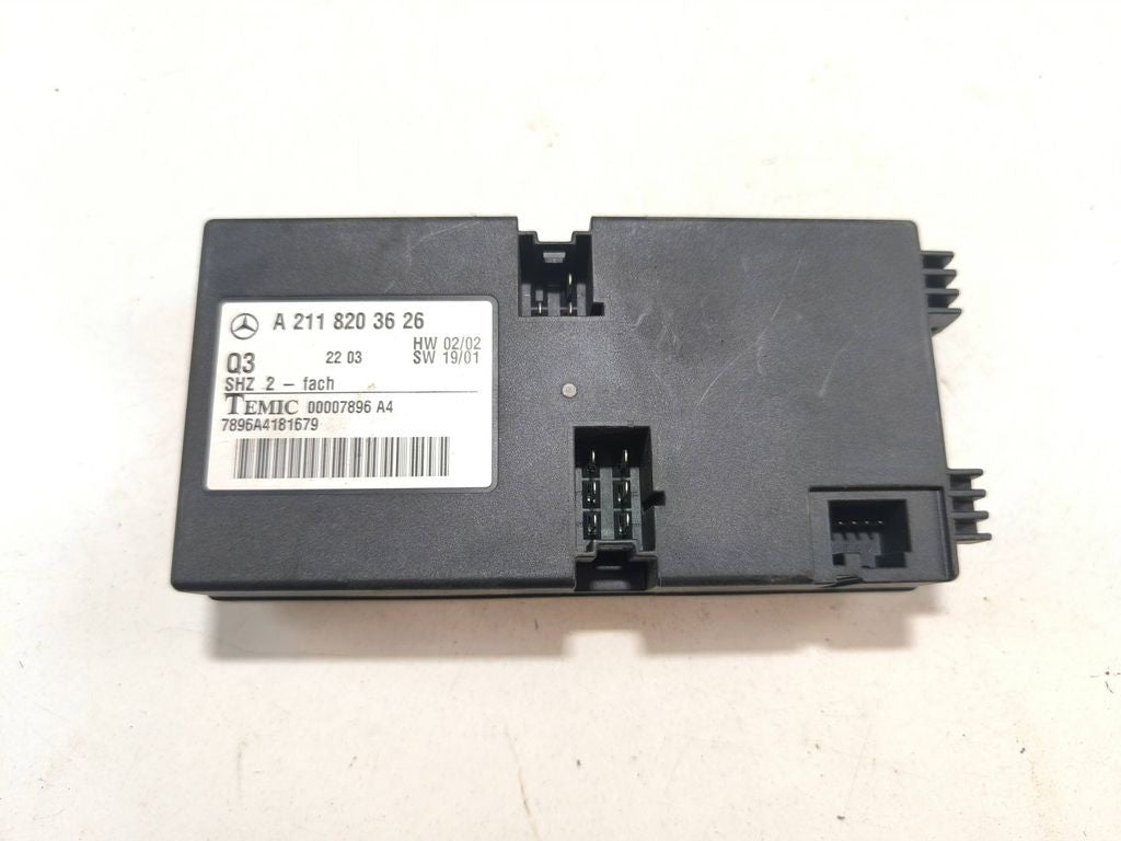 Mercedes-Benz E W211 2004 seat control module switch A2118203626