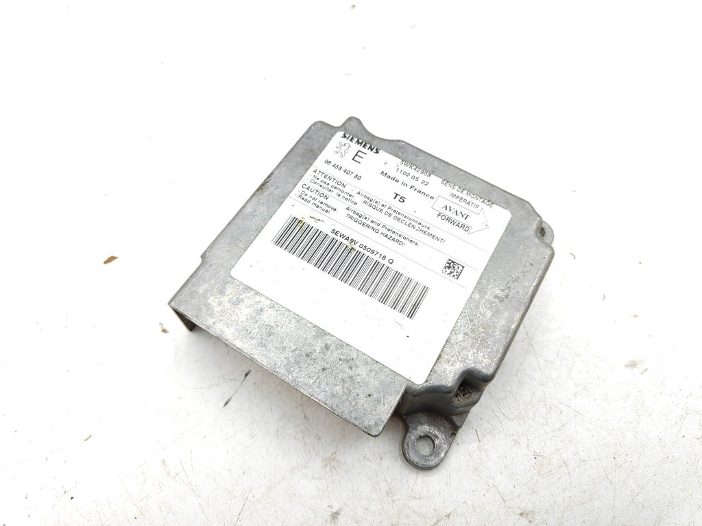 Peugeot 307 2002 Safety Control Module ECU 9645840780