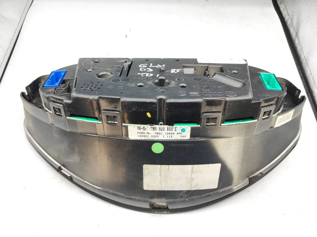 Ford Galaxy 1.9TDI 2002 Diesel speedometer instrument cluster 7M5920800E 