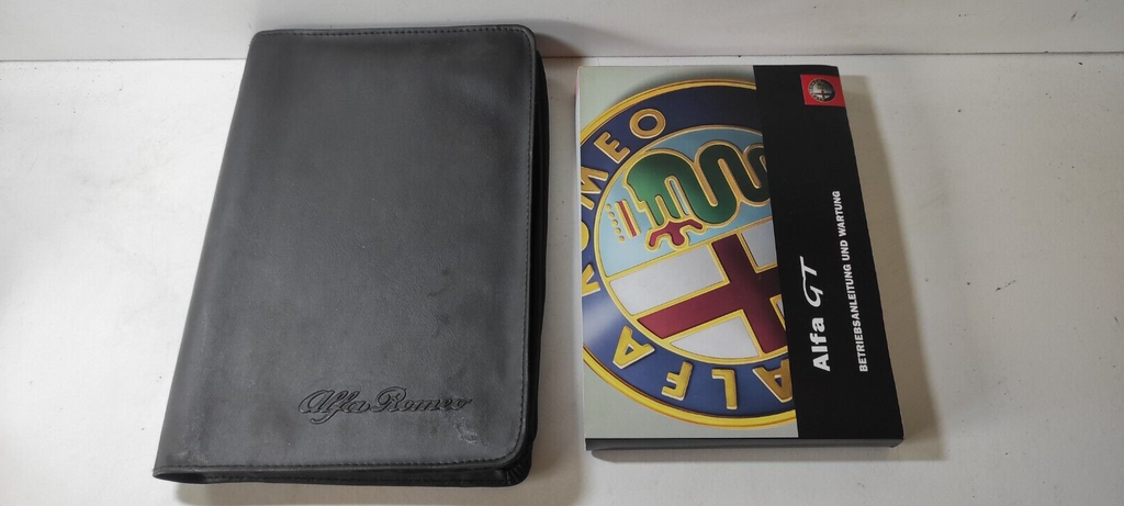 Alfa Romeo GT 1.9JTD 110kW Diesel 2005 User Manual GERMAN