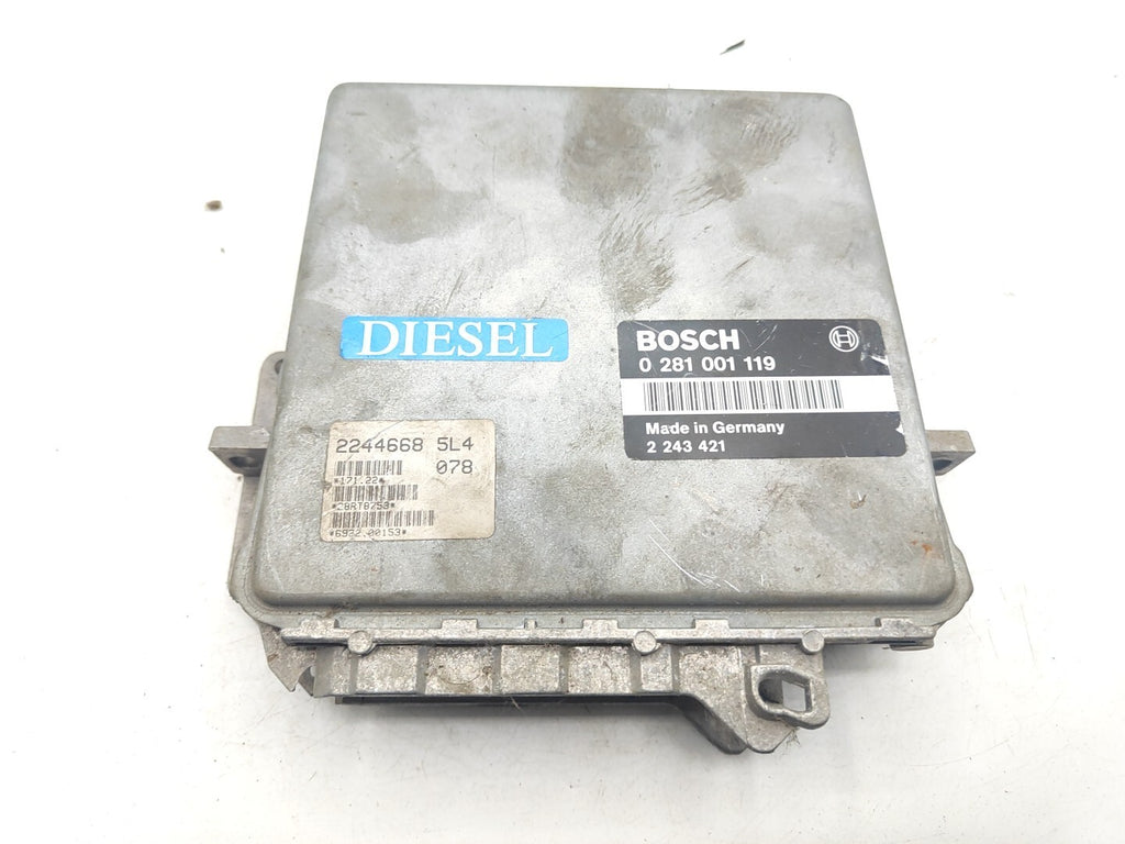 BMW 5 Series E34 2.5TDS Engine Control Unit Module ECU 0281001119 2243421