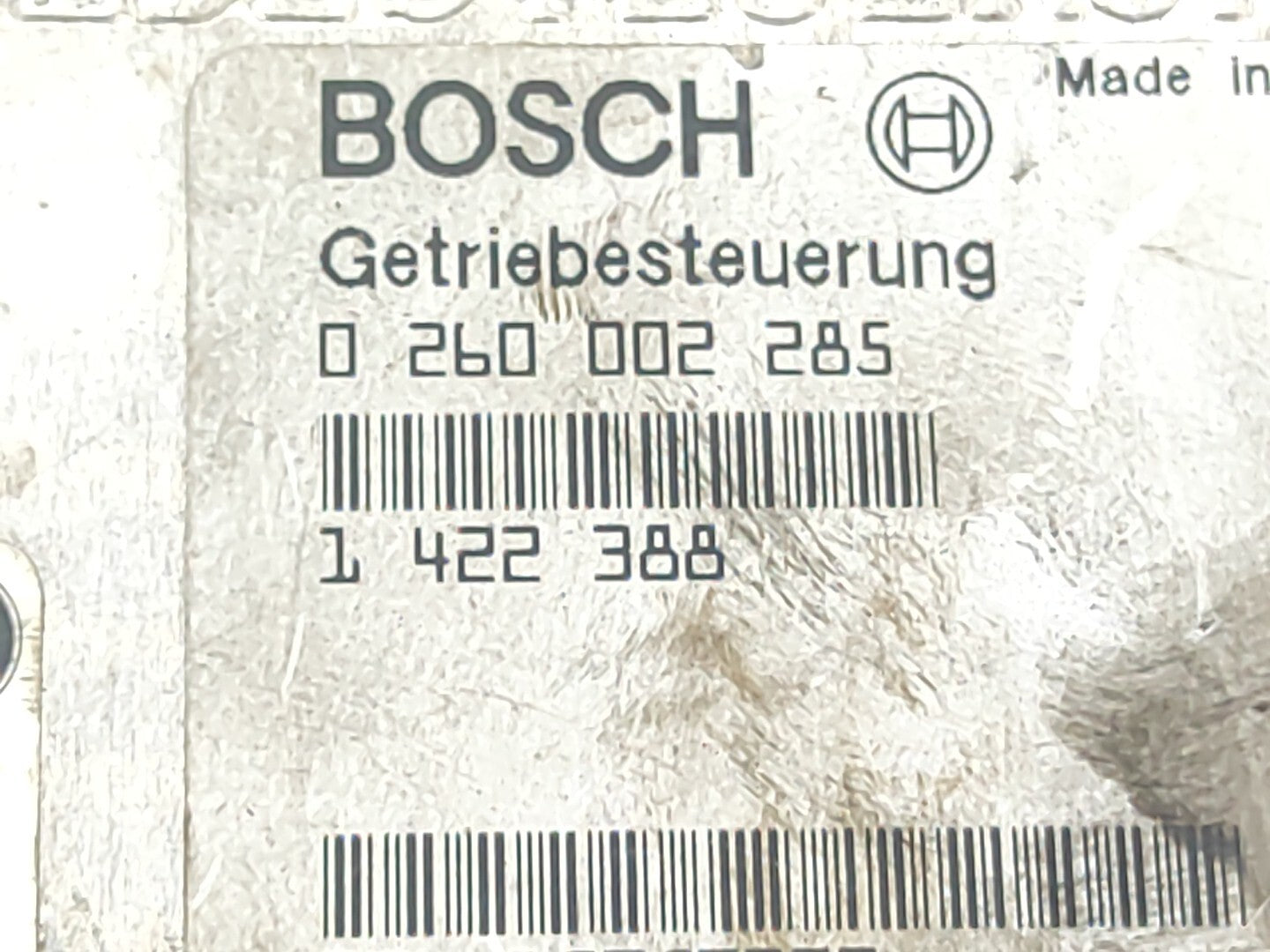 BMW 525 Series E34 Gearbox Control Unit Module ECU 0260002285 1422388