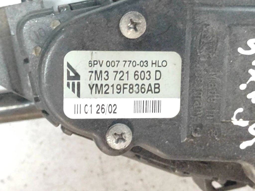 Volkswagen Sharan Diesel accelerator throttle pedal 7M3721603D 