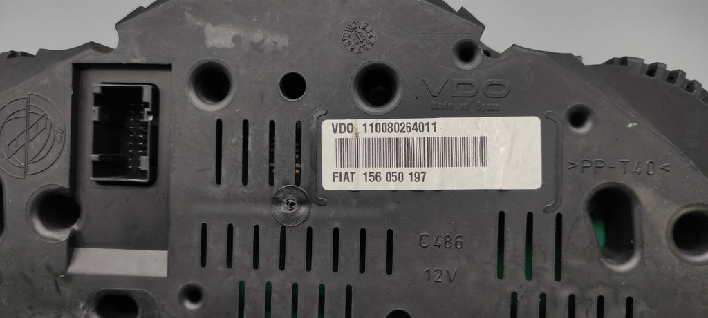 Alfa Romeo GT 1.9JTD 110kW Diesel 2006 LHD Dash Speedometer 156050197