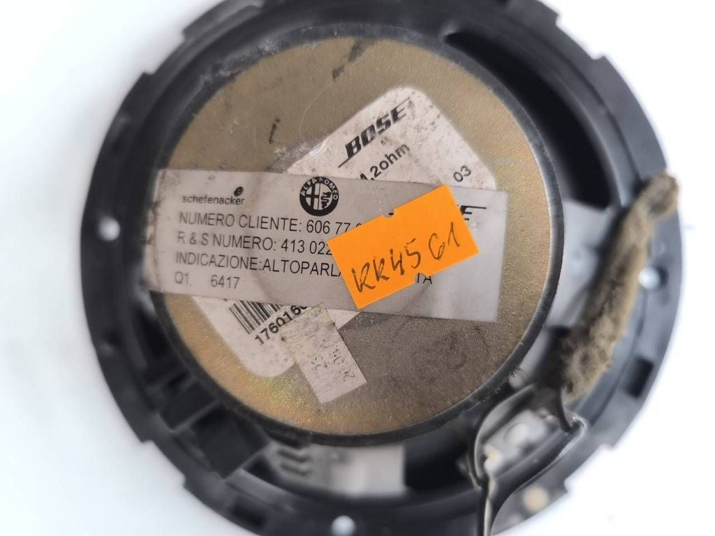 Alfa Romeo 156 2.4JTD 2005 Bose front door speaker 60677059 