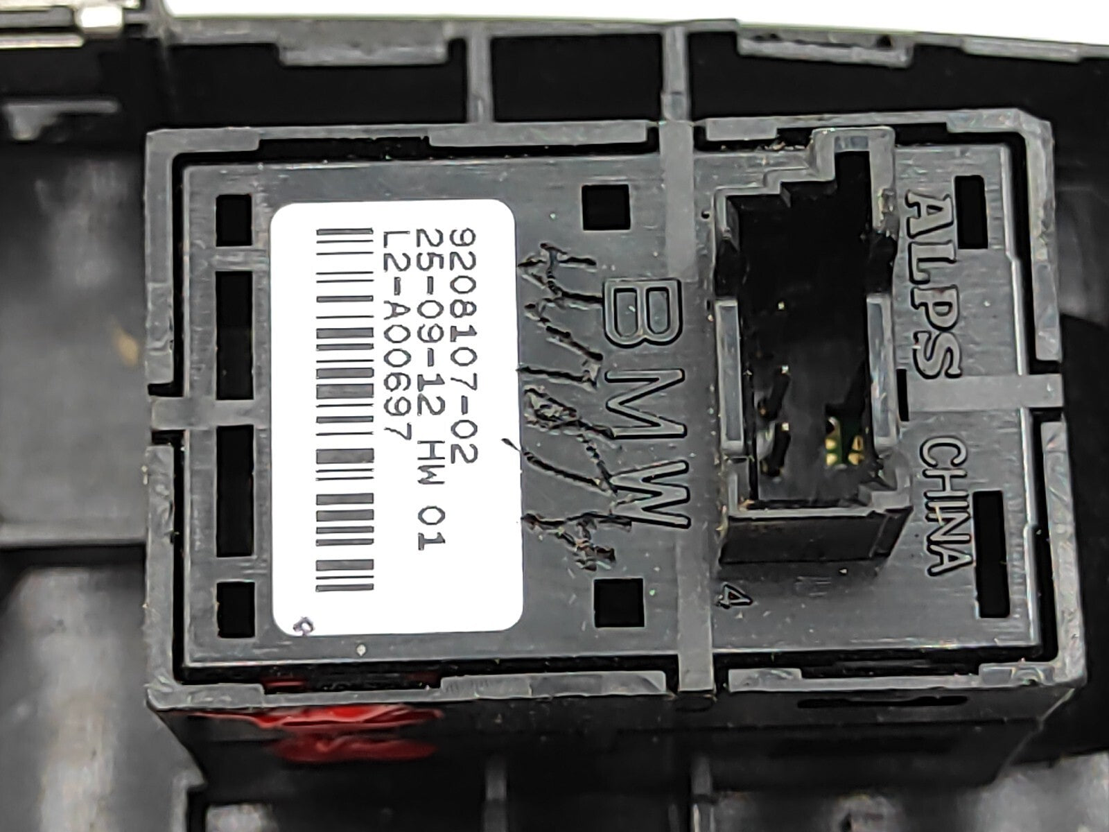 BMW 3 Series F30 2012 Front Right Window Switch 51417240421 7240421
