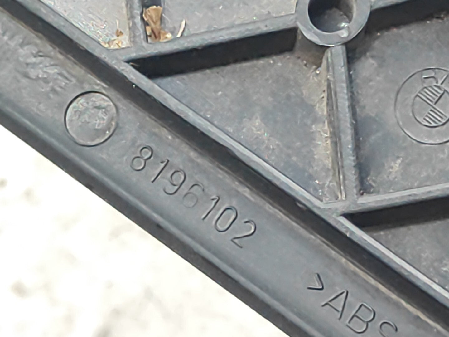 BMW 3 Series E46 1999 Front Dashboard Panel Decorative Trim Stripe 8196102