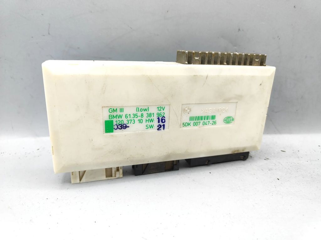 BMW 5 Series E39 1999 Comfort convenience body module 61358381962