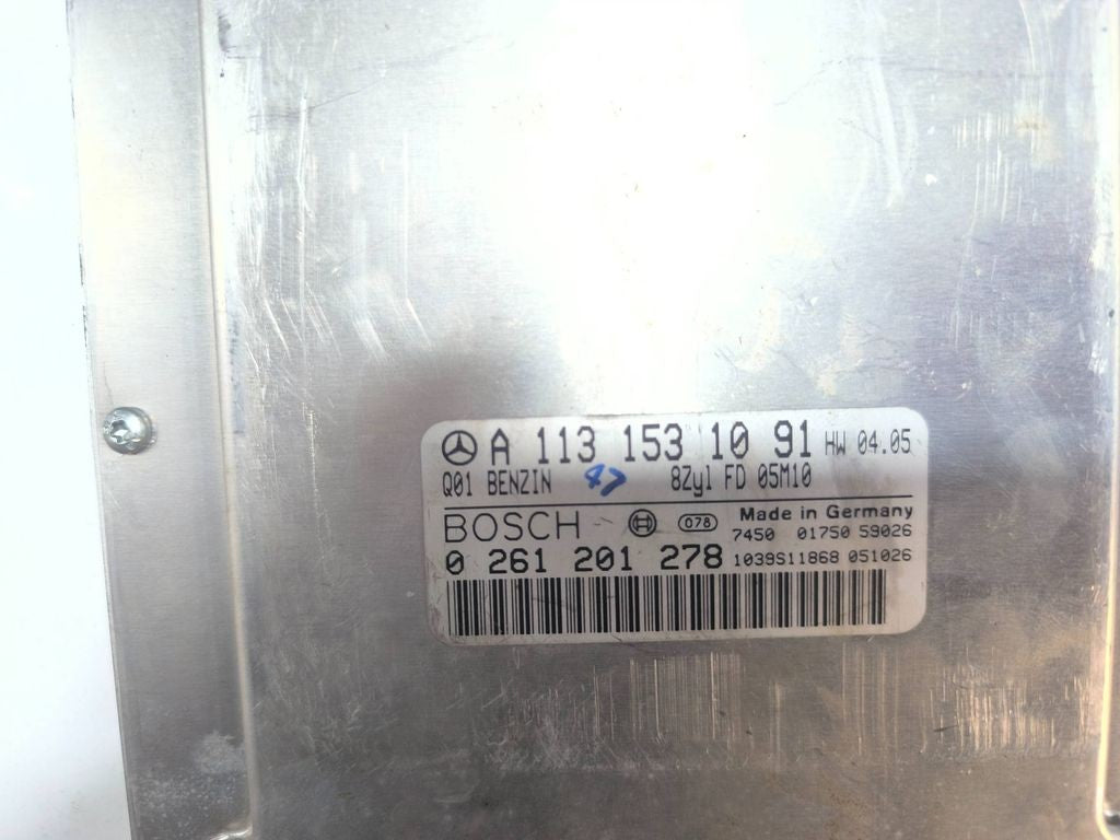 Mercedes-Benz CLS C219 2004 A1131531091 Engine control unit module ECU 