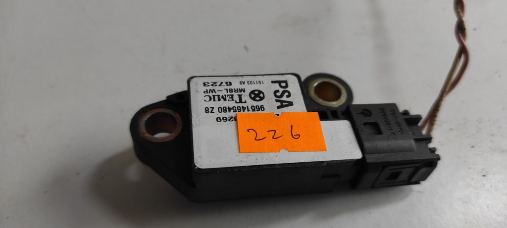 Peugeot 607 3.0i V6 2000 Safety Sensor Control Module Unit ECU 9651465480