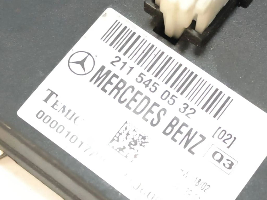Mercedes-Benz E W211 2003 Comfort convenience body module 2115450532 