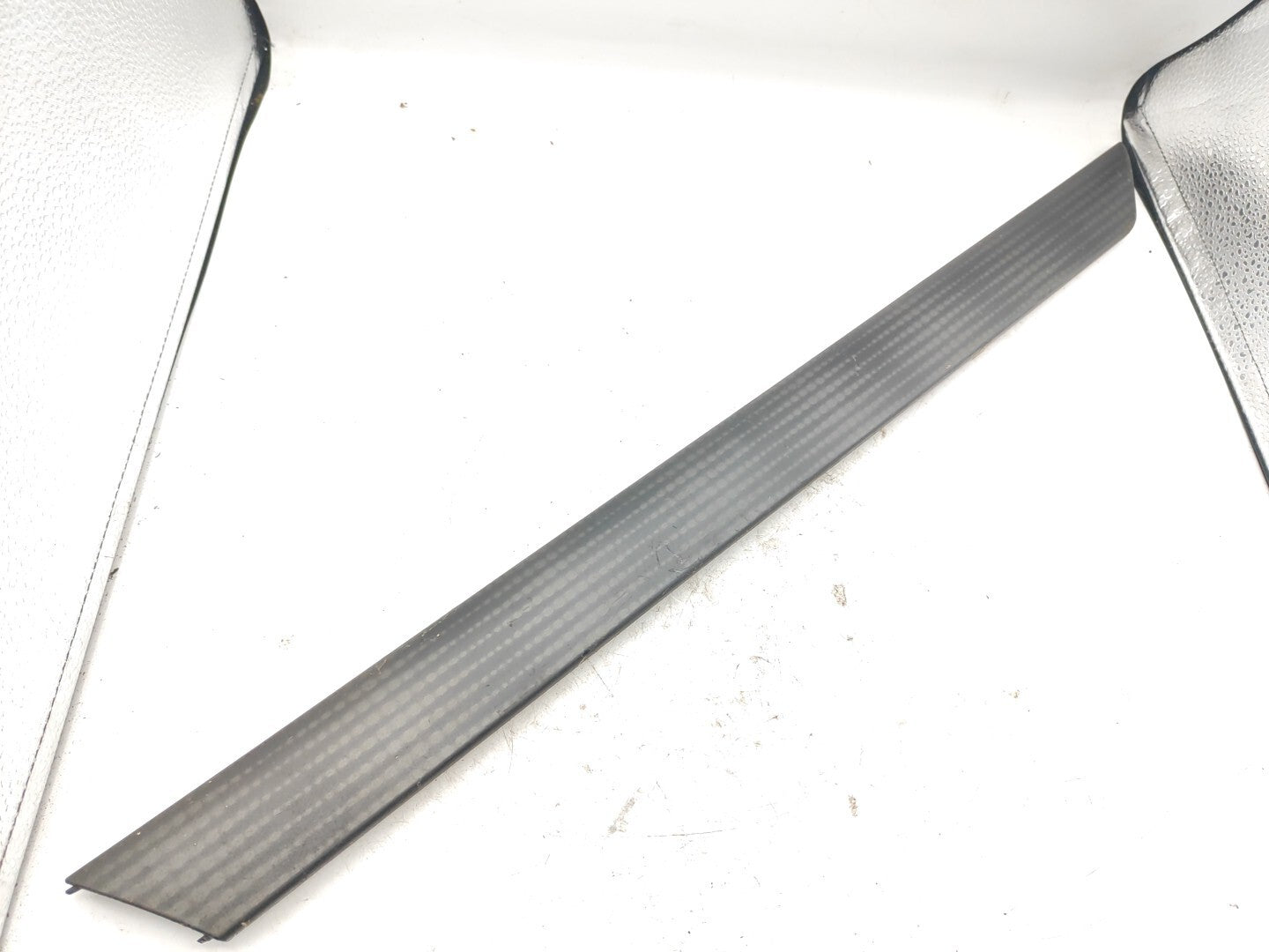 BMW 3 Series E46 1999 Rear Right Door Card Stripe Trim Carbon 8213996