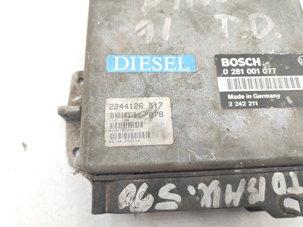 BMW 5 Series E34 Diesel Engine Control Unit Module ECU 0281001077 2242211