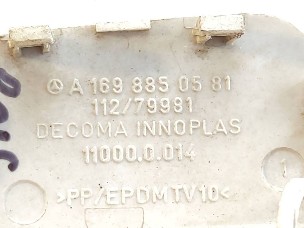 Mercedes-Benz A W169 2008 Front tow hook cap cover A1698850581 