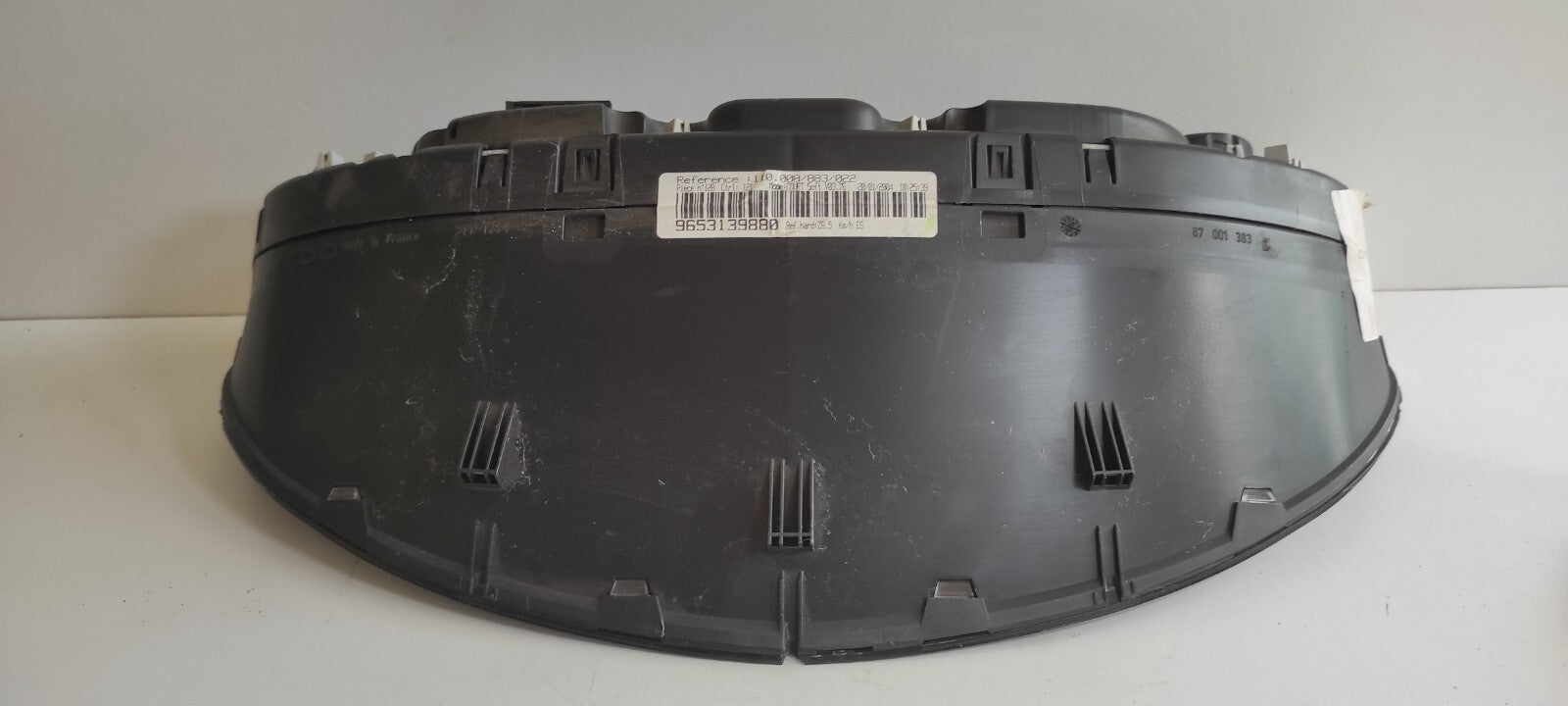 Peugeot 607 3.0i V6 2000 LHD Front Dash Speedometer Cluster 9653139880