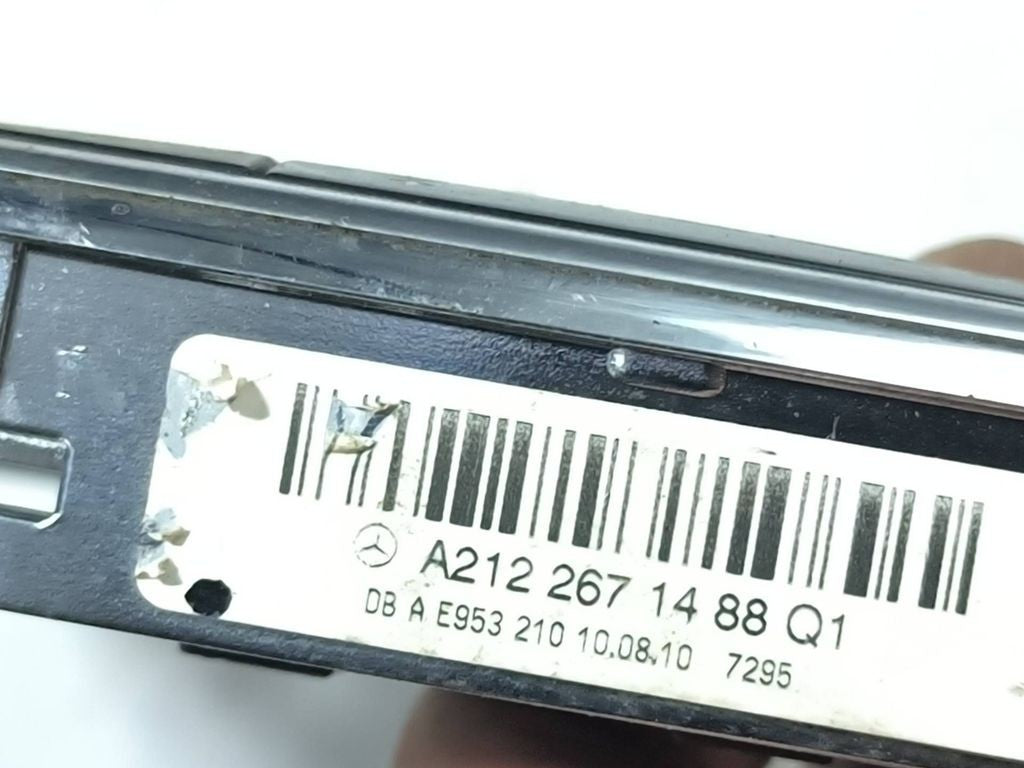 Mercedes-Benz E W212 2012 Gear shifter surround trim plastic A2122671488 